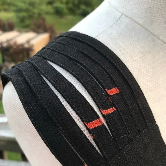 Dress big sunflower 80’s rayon - Picture 3 of 8